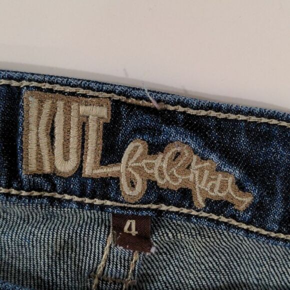 Kut from the Kloth Farrah Baby Boot Jeans size 4 - Picture 5 of 11